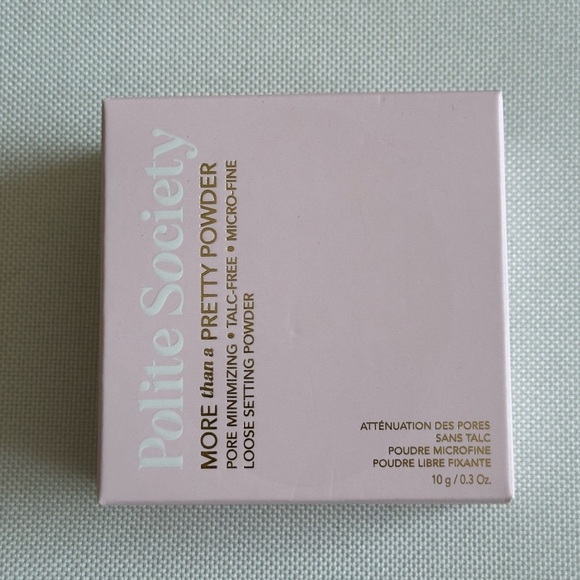 NWT Polite Society More Than A Pretty Powder Skin-caring Loose Setting Powder - Picture 5 of 6